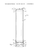 WATER FILTRATION SYSTEM AND WATER FILTRATION SYSTEM HOUSING WITH CLOSING     ASSEMBLY diagram and image