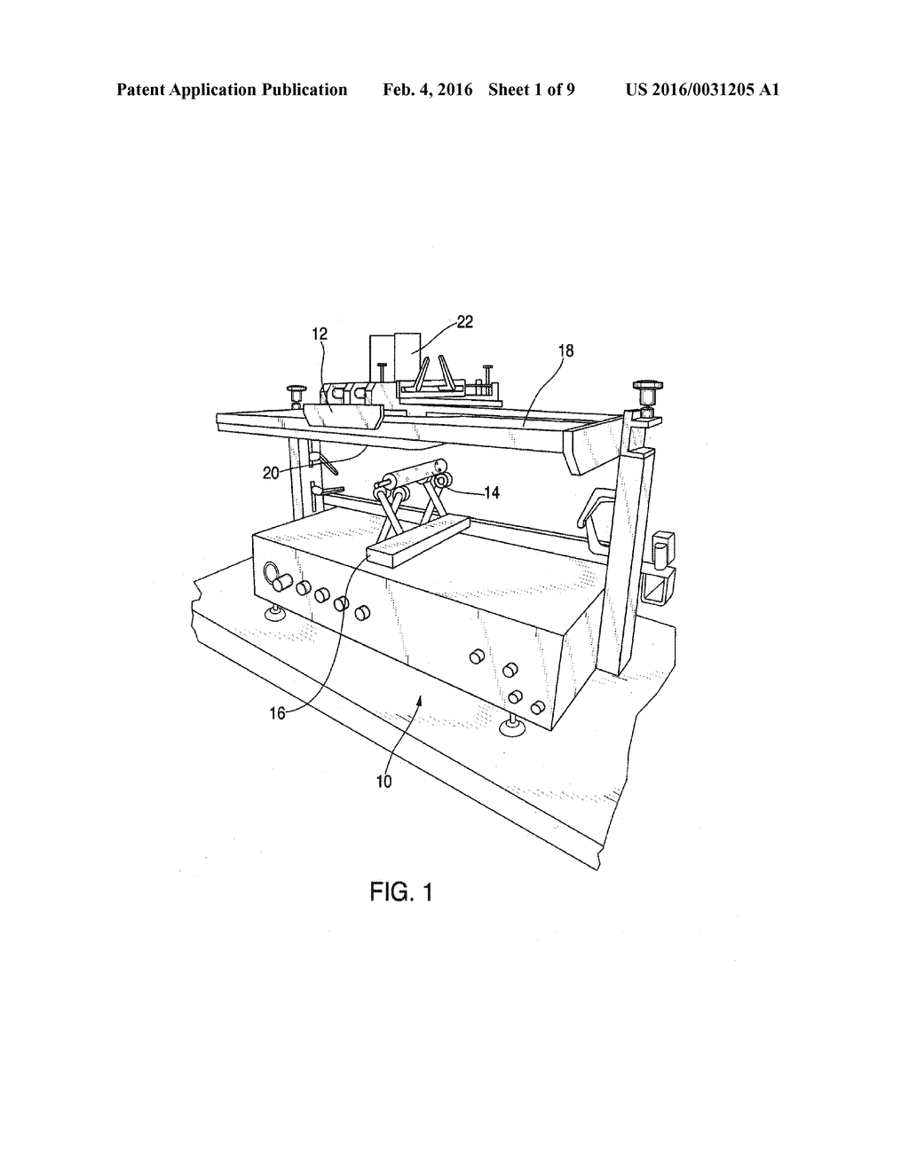 A SYSTEM FOR DEPOSITING AN IMPRINT ONTO A SUBSTRATE - diagram, schematic, and image 02