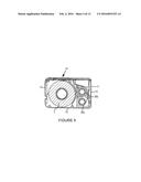 CASSETTE FOR USE IN A LABEL PRINTER diagram and image