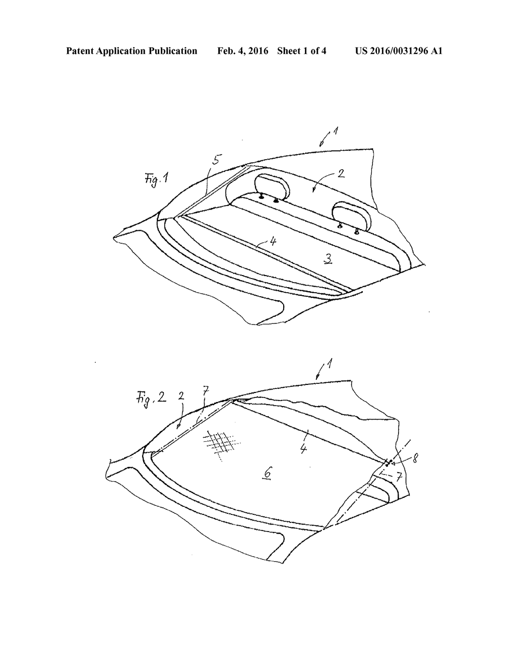 SHADING DEVICE FOR A TRANSPARENT SURFACE PART OF A MOTOR VEHICLE - diagram, schematic, and image 02