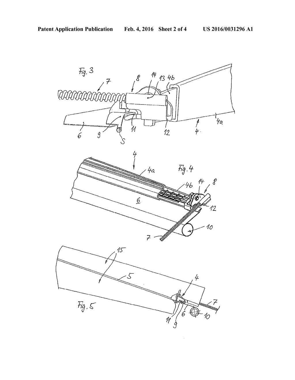 SHADING DEVICE FOR A TRANSPARENT SURFACE PART OF A MOTOR VEHICLE - diagram, schematic, and image 03