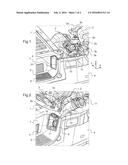 INSTALLATION OF A UREA TANK IN A COMMERCIAL VEHICLE HAVING A DIESEL ENGINE     AND CORRESPONDING VEHICLE diagram and image