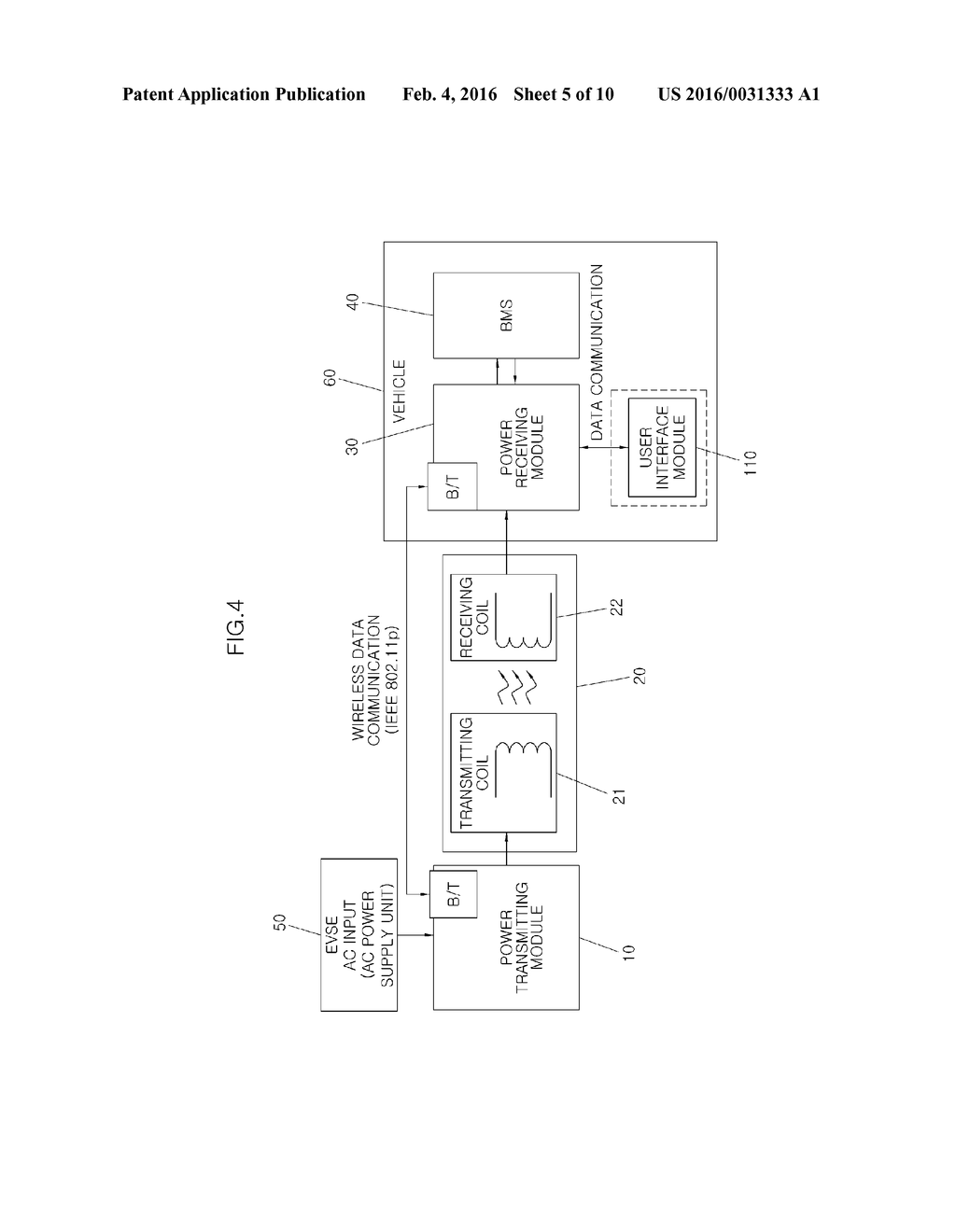 WIRELESS POWER TRANSMISSION DEVICE HAVING USER INTERFACE STRUCTURE AND     METHOD FOR CONTROLLING THE SAME - diagram, schematic, and image 06