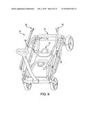 WAGON WITH DISPLACEABLE WALL FOR INSTALLING CHILD SEAT diagram and image