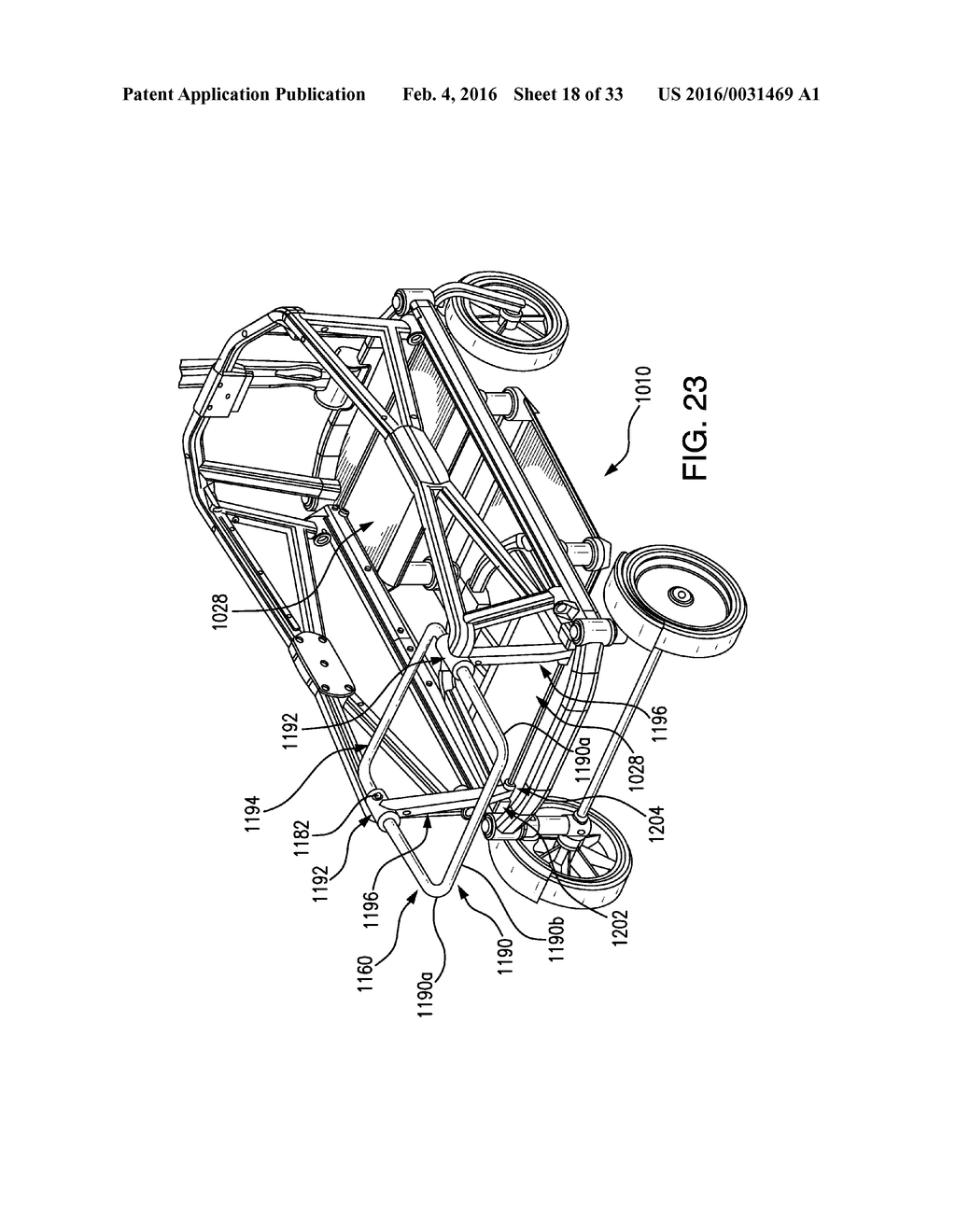 WAGON WITH DISPLACEABLE WALL FOR INSTALLING CHILD SEAT - diagram, schematic, and image 19