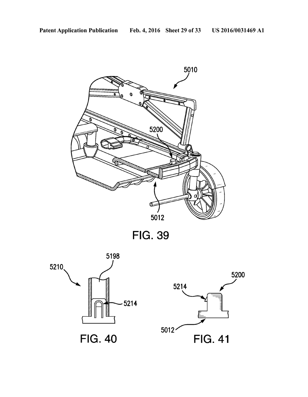 WAGON WITH DISPLACEABLE WALL FOR INSTALLING CHILD SEAT - diagram, schematic, and image 30