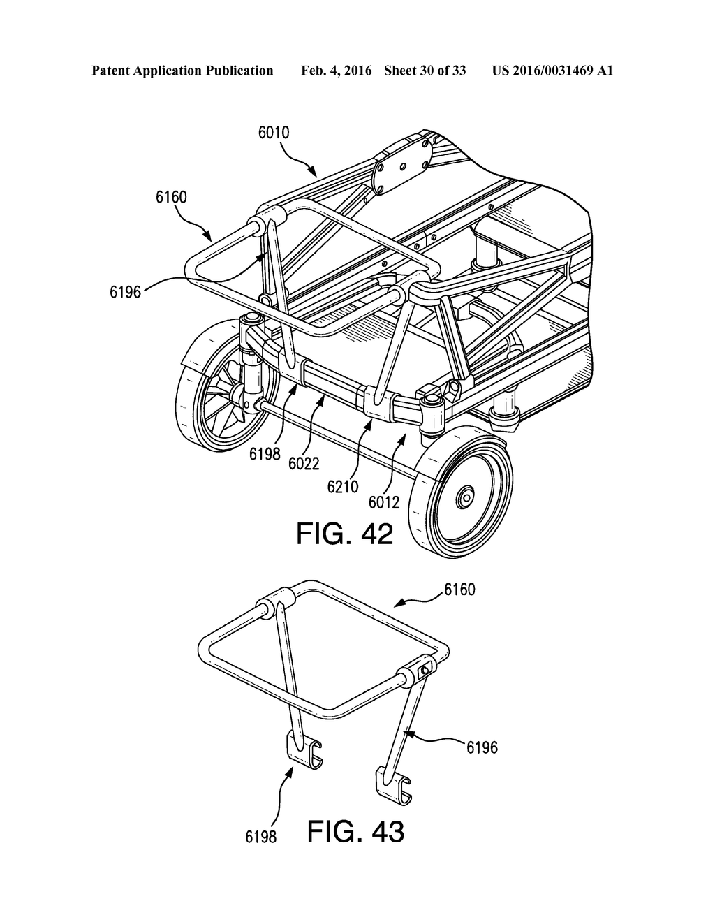 WAGON WITH DISPLACEABLE WALL FOR INSTALLING CHILD SEAT - diagram, schematic, and image 31