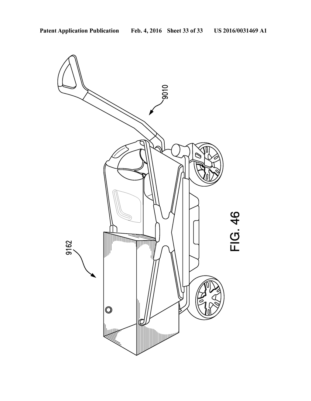 WAGON WITH DISPLACEABLE WALL FOR INSTALLING CHILD SEAT - diagram, schematic, and image 34