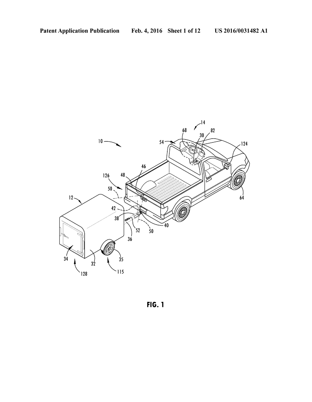 TRAILER BACKUP ASSIST SYSTEM WITH ACTIVE TRAILER BRAKING FOR CURVATURE     CONTROL - diagram, schematic, and image 02