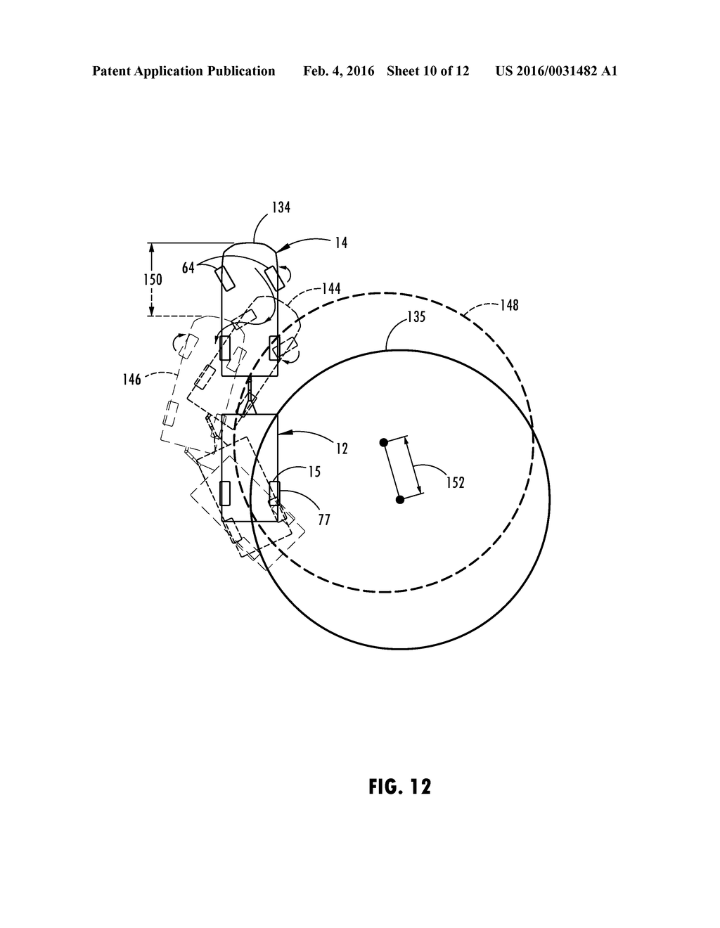 TRAILER BACKUP ASSIST SYSTEM WITH ACTIVE TRAILER BRAKING FOR CURVATURE     CONTROL - diagram, schematic, and image 11