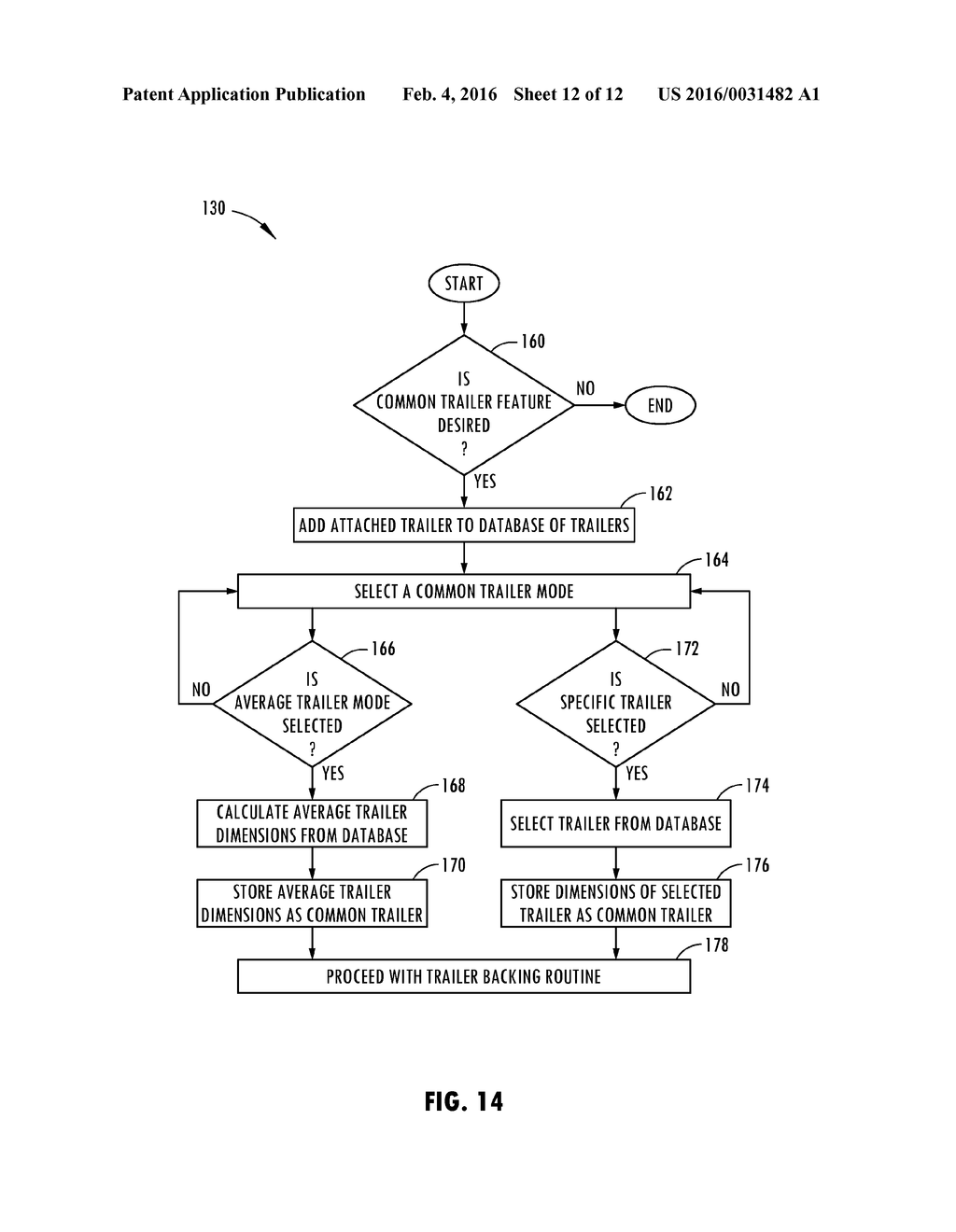 TRAILER BACKUP ASSIST SYSTEM WITH ACTIVE TRAILER BRAKING FOR CURVATURE     CONTROL - diagram, schematic, and image 13