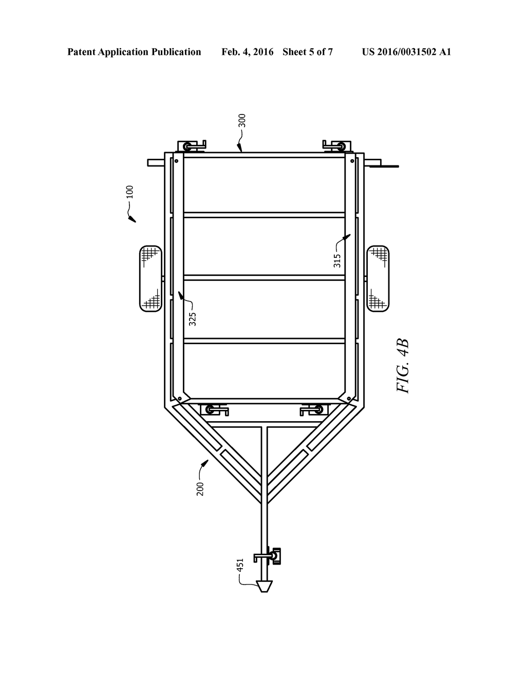 Modular Towable Trailer System - diagram, schematic, and image 06