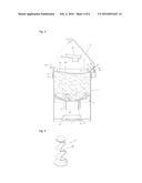 UPPER DISCHARGE DISPENSER FOR FOOD OR MEDICINE diagram and image