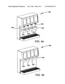 ULTRAVIOLET DISINFECTING DEVICE FOR FOOD AND BEVERAGE DISPENSERS diagram and image