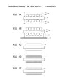 PROCESS FOR PRODUCING PHASE SEPARATION GLASS FILM, PROCESS FOR PRODUCING     POROUS GLASS FILM, GLASS MEMBER, AND IMAGING DEVICE diagram and image