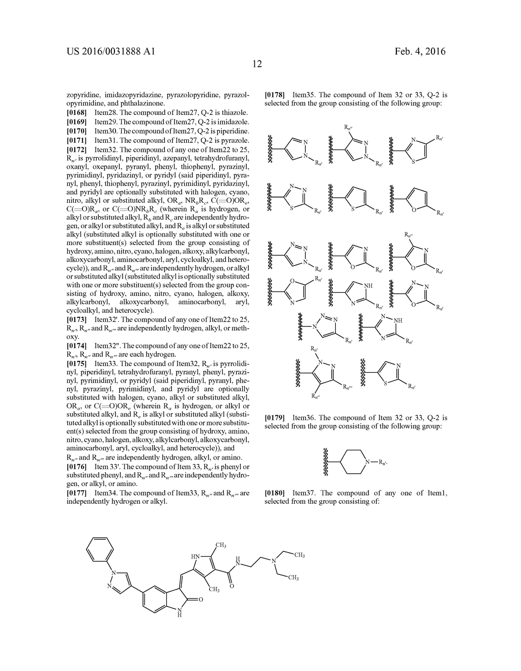 3-(ARYL OR HETEROARYL) METHYLENEINDOLIN-2-ONE DERIVATIVES AS INHIBITORS OF     CANCER STEM CELL PATHWAY KINASES FOR THE TREATMENT OF CANCER - diagram, schematic, and image 14