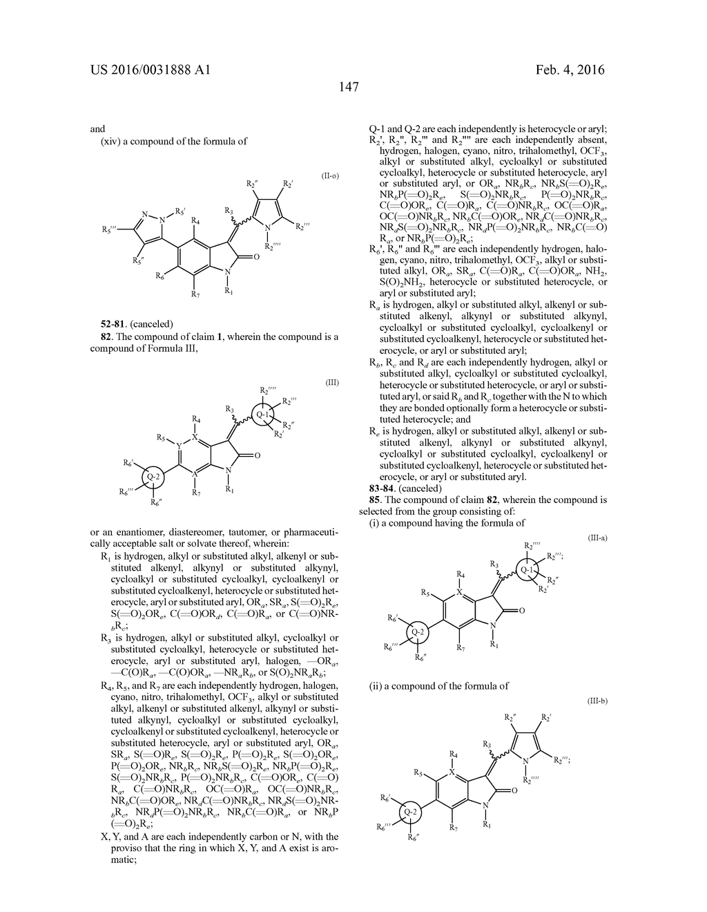 3-(ARYL OR HETEROARYL) METHYLENEINDOLIN-2-ONE DERIVATIVES AS INHIBITORS OF     CANCER STEM CELL PATHWAY KINASES FOR THE TREATMENT OF CANCER - diagram, schematic, and image 149