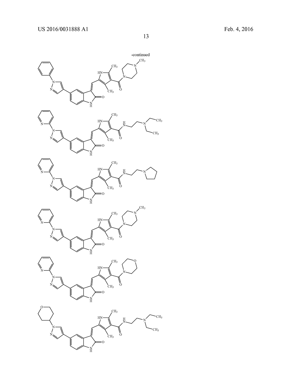 3-(ARYL OR HETEROARYL) METHYLENEINDOLIN-2-ONE DERIVATIVES AS INHIBITORS OF     CANCER STEM CELL PATHWAY KINASES FOR THE TREATMENT OF CANCER - diagram, schematic, and image 15