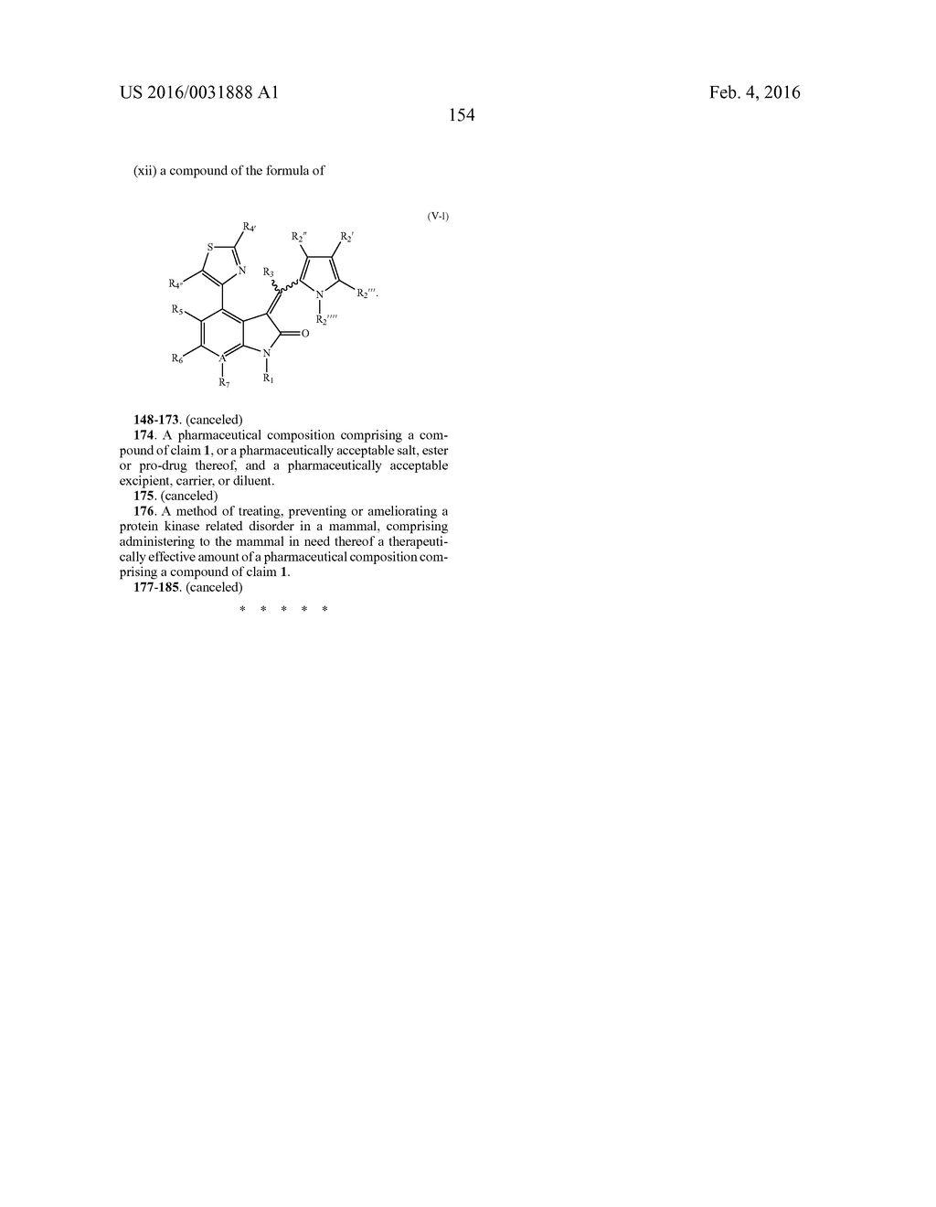 3-(ARYL OR HETEROARYL) METHYLENEINDOLIN-2-ONE DERIVATIVES AS INHIBITORS OF     CANCER STEM CELL PATHWAY KINASES FOR THE TREATMENT OF CANCER - diagram, schematic, and image 156