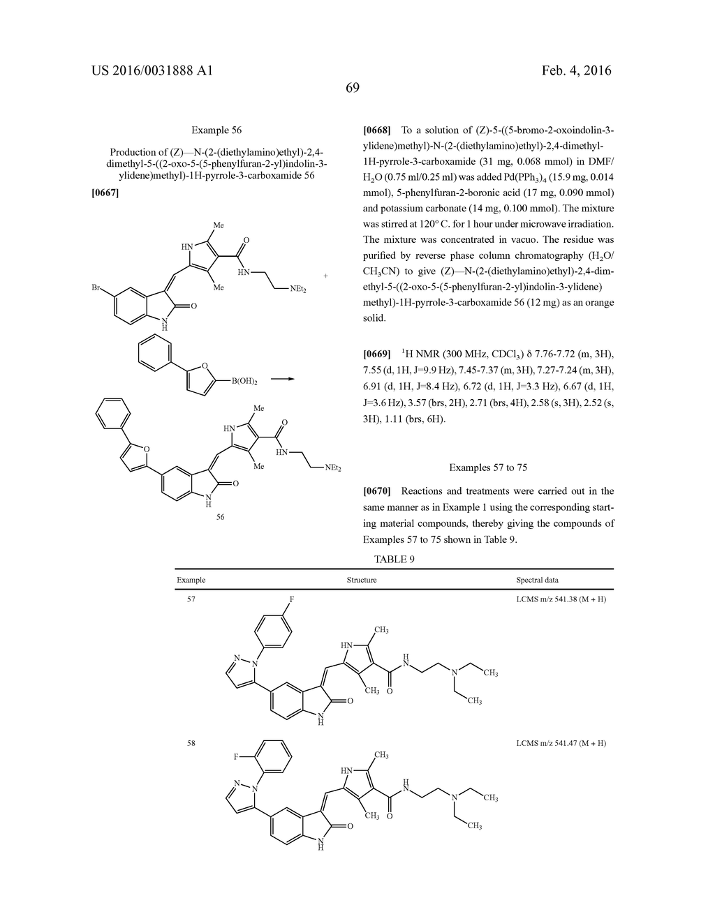 3-(ARYL OR HETEROARYL) METHYLENEINDOLIN-2-ONE DERIVATIVES AS INHIBITORS OF     CANCER STEM CELL PATHWAY KINASES FOR THE TREATMENT OF CANCER - diagram, schematic, and image 71