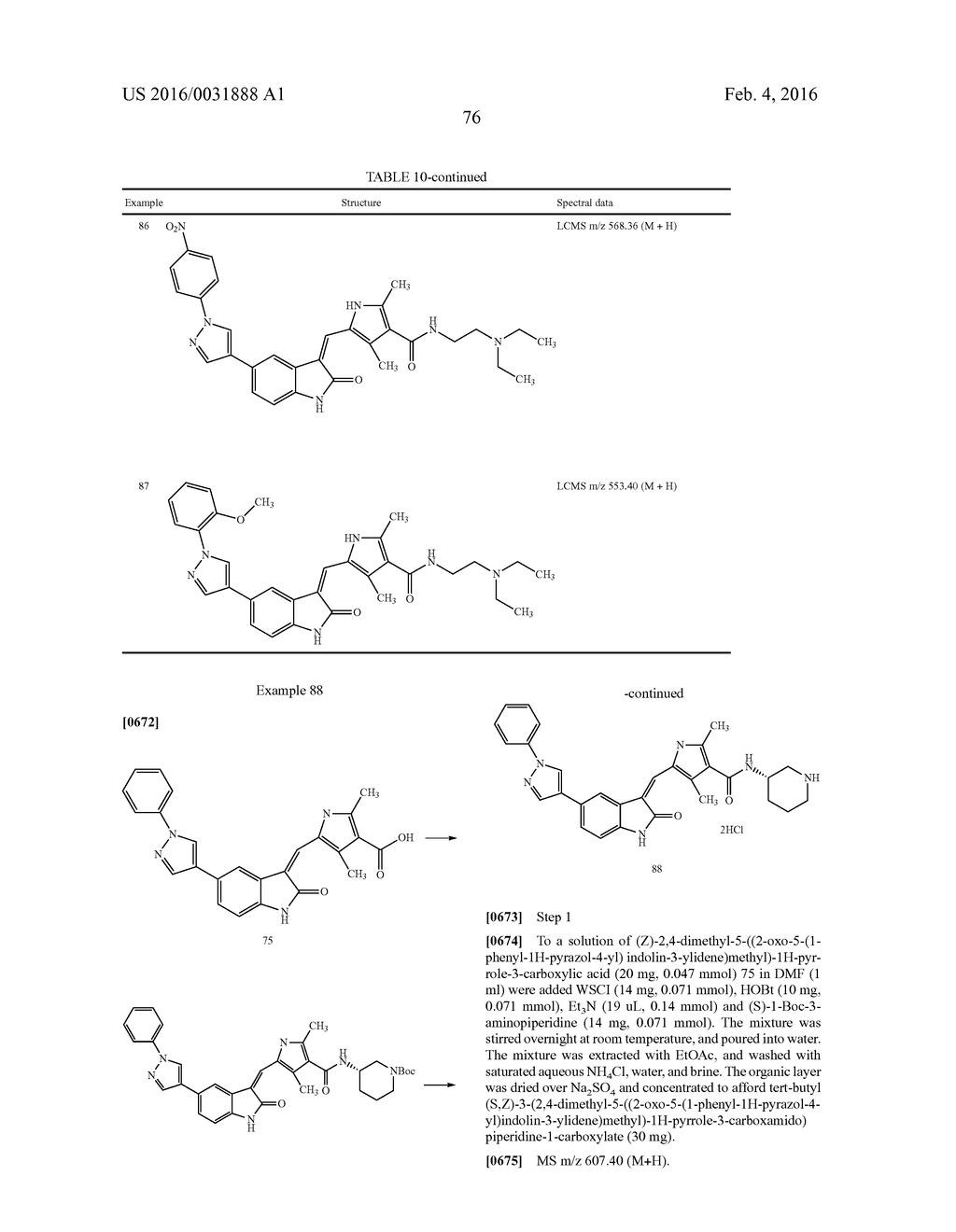 3-(ARYL OR HETEROARYL) METHYLENEINDOLIN-2-ONE DERIVATIVES AS INHIBITORS OF     CANCER STEM CELL PATHWAY KINASES FOR THE TREATMENT OF CANCER - diagram, schematic, and image 78