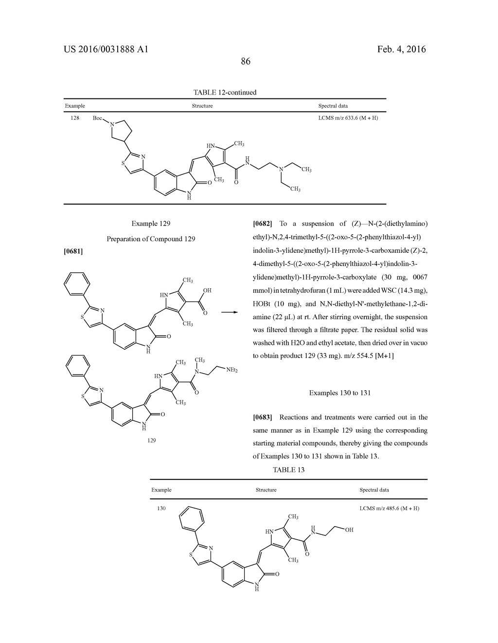 3-(ARYL OR HETEROARYL) METHYLENEINDOLIN-2-ONE DERIVATIVES AS INHIBITORS OF     CANCER STEM CELL PATHWAY KINASES FOR THE TREATMENT OF CANCER - diagram, schematic, and image 88