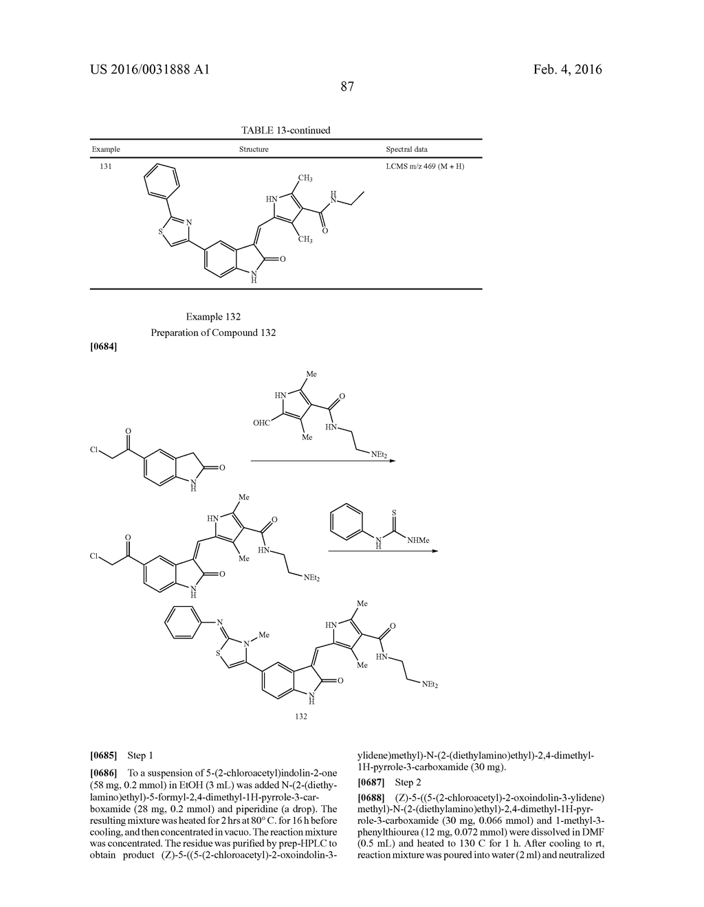 3-(ARYL OR HETEROARYL) METHYLENEINDOLIN-2-ONE DERIVATIVES AS INHIBITORS OF     CANCER STEM CELL PATHWAY KINASES FOR THE TREATMENT OF CANCER - diagram, schematic, and image 89