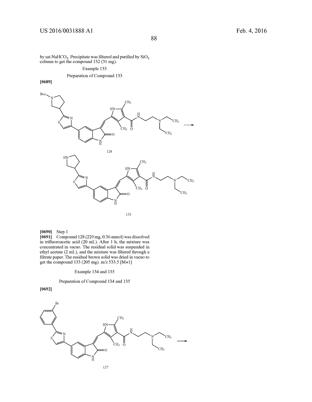 3-(ARYL OR HETEROARYL) METHYLENEINDOLIN-2-ONE DERIVATIVES AS INHIBITORS OF     CANCER STEM CELL PATHWAY KINASES FOR THE TREATMENT OF CANCER - diagram, schematic, and image 90