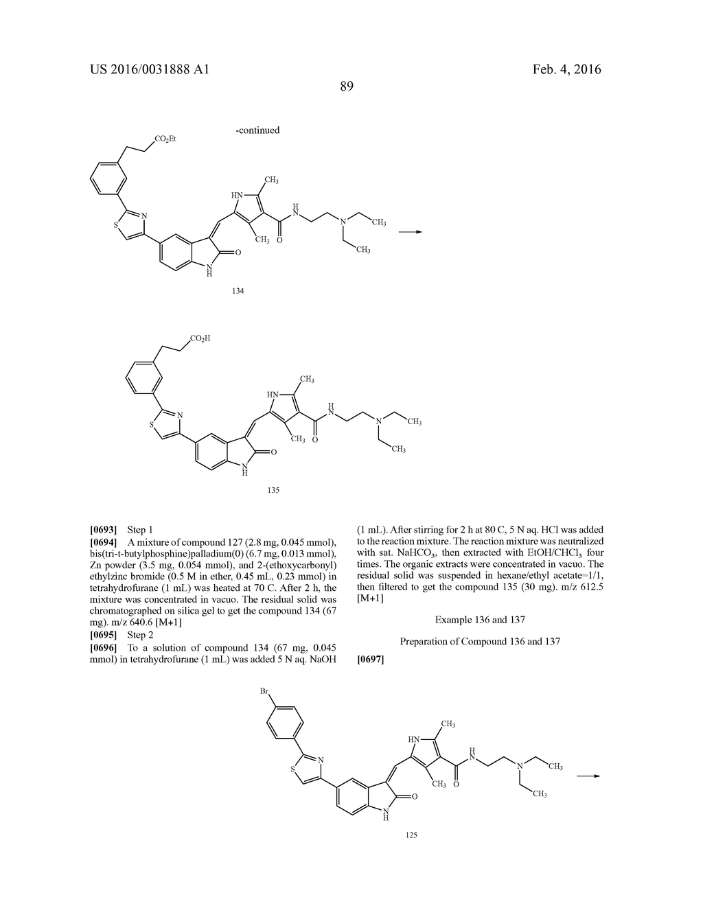 3-(ARYL OR HETEROARYL) METHYLENEINDOLIN-2-ONE DERIVATIVES AS INHIBITORS OF     CANCER STEM CELL PATHWAY KINASES FOR THE TREATMENT OF CANCER - diagram, schematic, and image 91