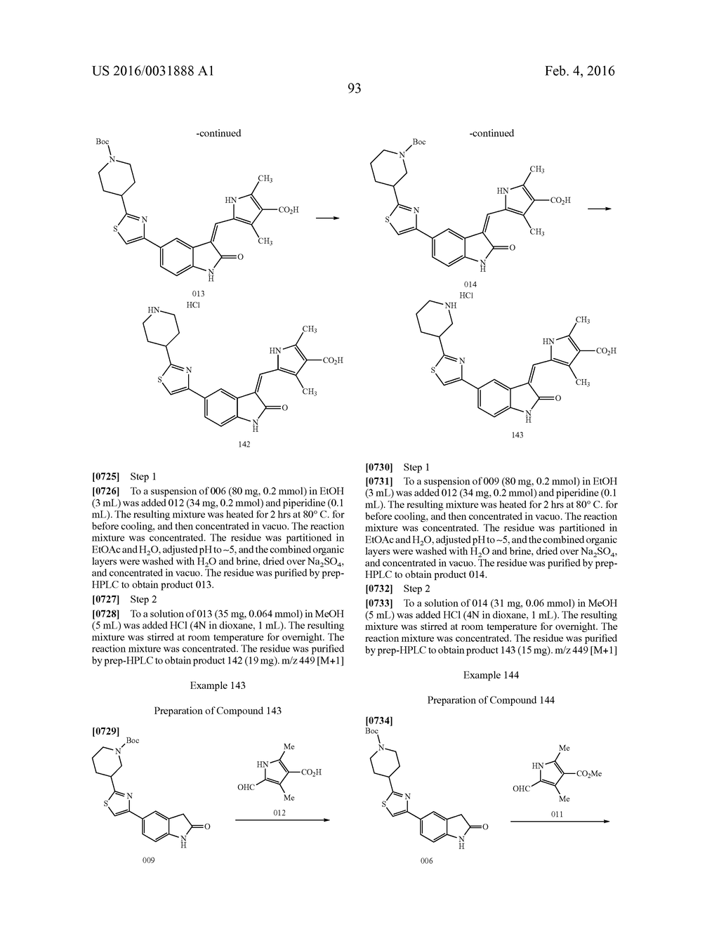 3-(ARYL OR HETEROARYL) METHYLENEINDOLIN-2-ONE DERIVATIVES AS INHIBITORS OF     CANCER STEM CELL PATHWAY KINASES FOR THE TREATMENT OF CANCER - diagram, schematic, and image 95