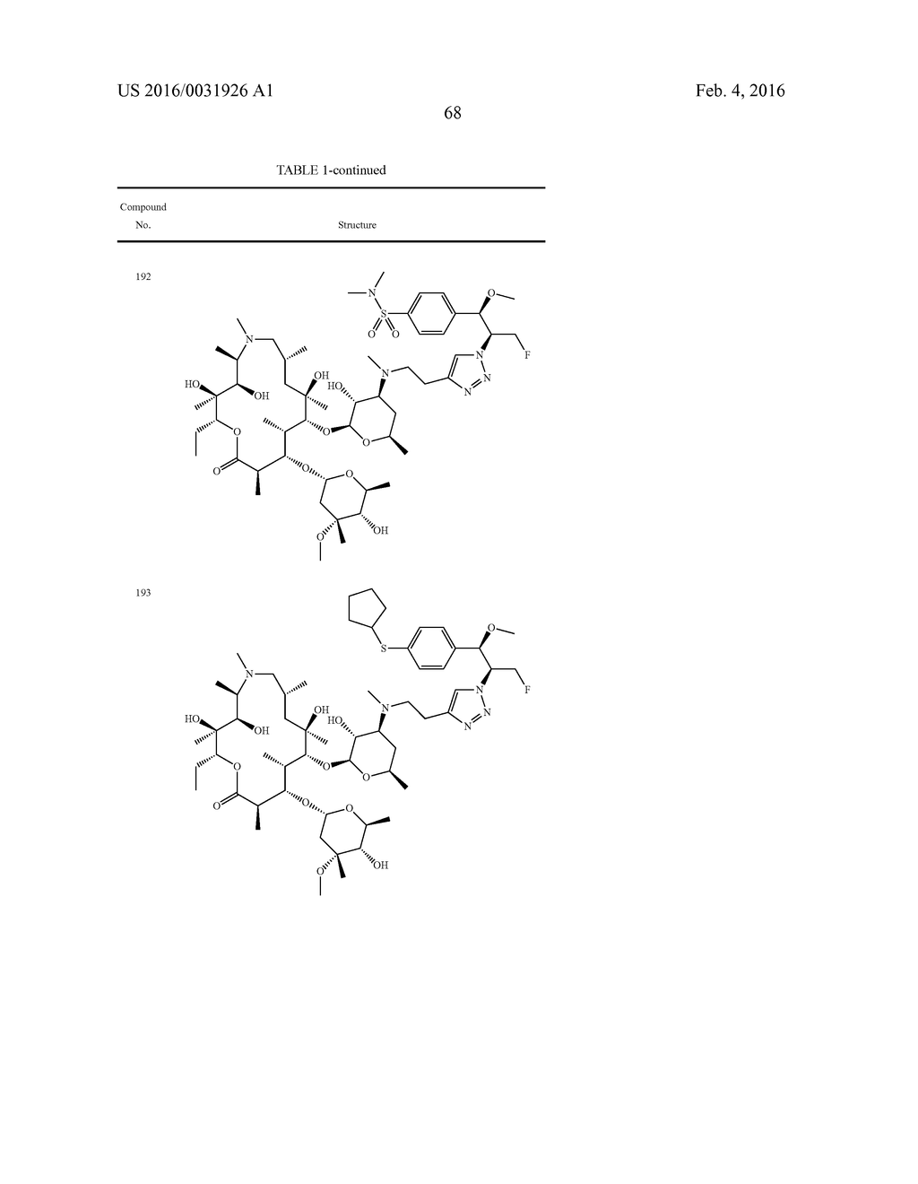 Triazole Compounds and Methods of Making and Using the Same - diagram, schematic, and image 69