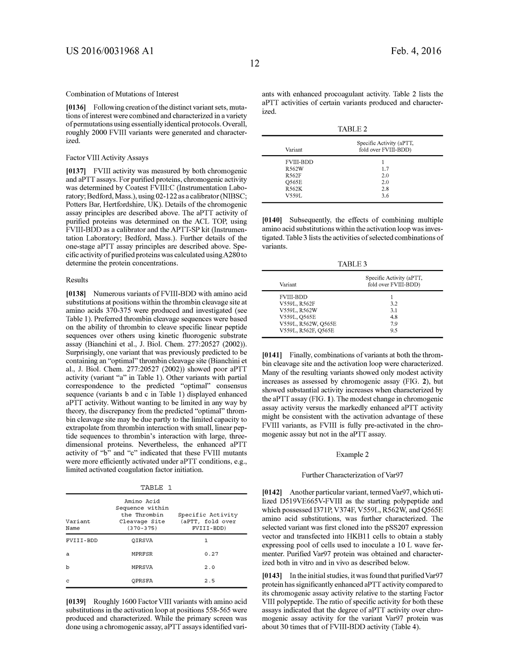 VARIANT FACTOR VIII POLYPEPTIDES AND METHODS OF THEIR PRODUCTION AND USE - diagram, schematic, and image 24