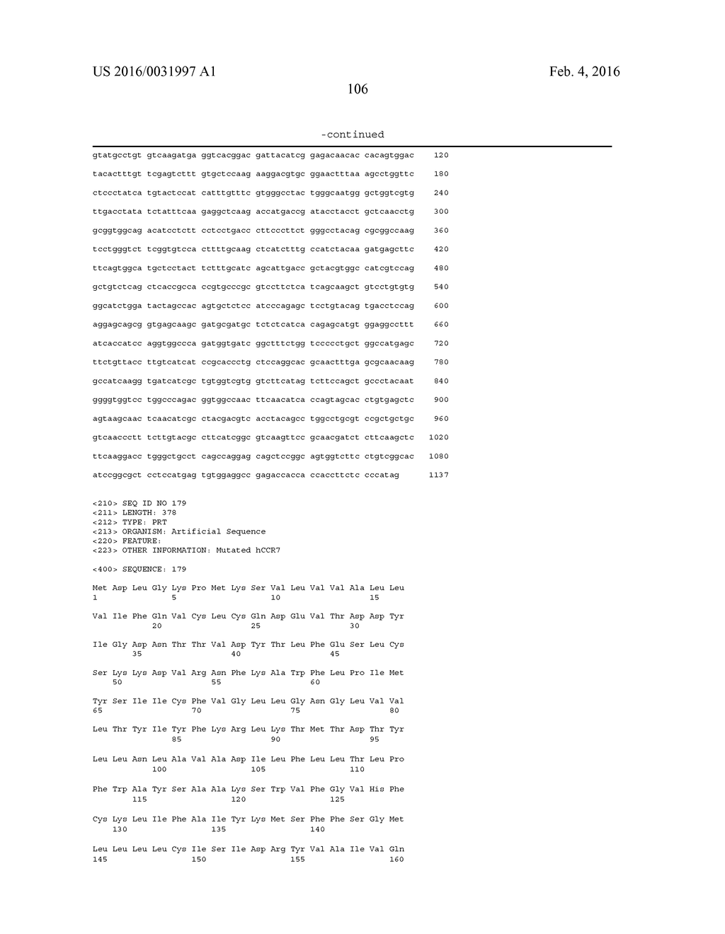 METHODS AND COMPOSITIONS RELATING TO ANTI-CCR7 ANTIGEN BINDING PROTEINS - diagram, schematic, and image 158