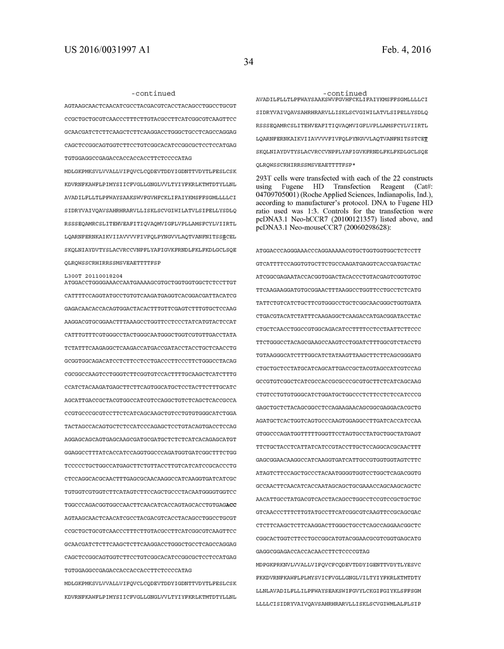 METHODS AND COMPOSITIONS RELATING TO ANTI-CCR7 ANTIGEN BINDING PROTEINS - diagram, schematic, and image 86