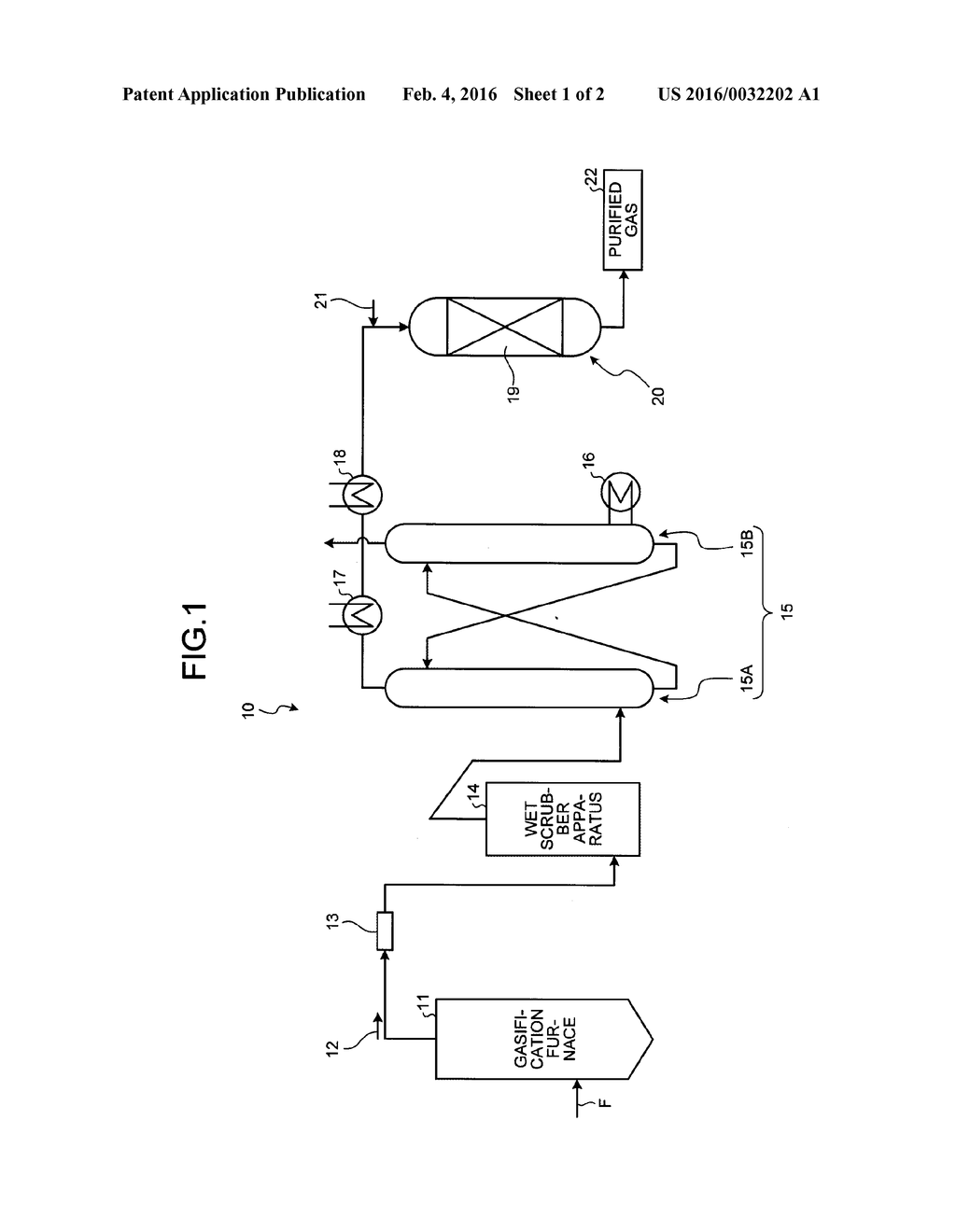 CO SHIFT CATALYST, CO SHIFT REACTION APPARATUS, AND METHOD FOR PURIFYING     GASIFIED GAS - diagram, schematic, and image 02