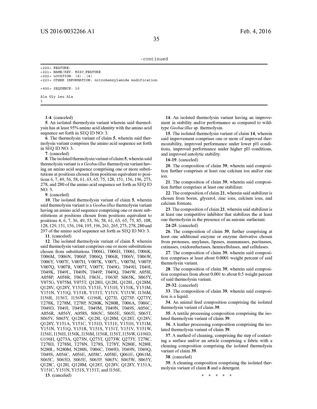 PRODUCTION OF THERMOLYSIN AND VARIANTS THEREOF AND USE IN LIQUID     DETERGENTS - diagram, schematic, and image 44