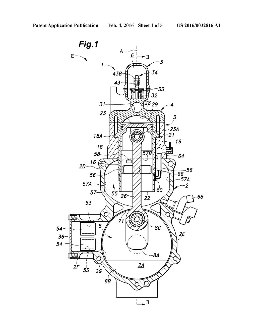 UNIFLOW TWO-STROKE ENGINE - diagram, schematic, and image 02