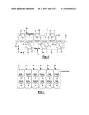 CYLINDER ARRANGEMENT FOR OPPOSED PISTON TWO-STROKE ENGINE diagram and image