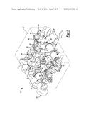 CYLINDER ARRANGEMENT FOR OPPOSED PISTON TWO-STROKE ENGINE diagram and image