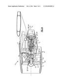 GAS TURBINE ENGINE WITH LOW STAGE COUNT LOW PRESSURE TURBINE diagram and image