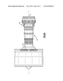 GAS TURBINE ENGINE WITH LOW STAGE COUNT LOW PRESSURE TURBINE diagram and image