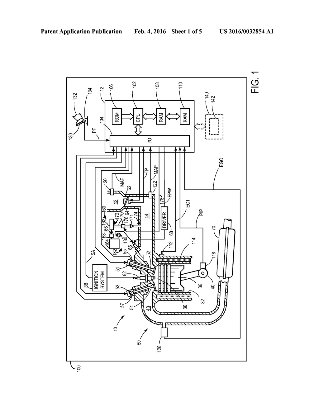 NON-INTRUSIVE EXHAUST GAS SENSOR MONITORING BASED ON FUEL VAPOR PURGE     OPERATION - diagram, schematic, and image 02