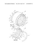 AXIALLY SELF-POSITIONING RADIAL SUPPORT BEARING diagram and image