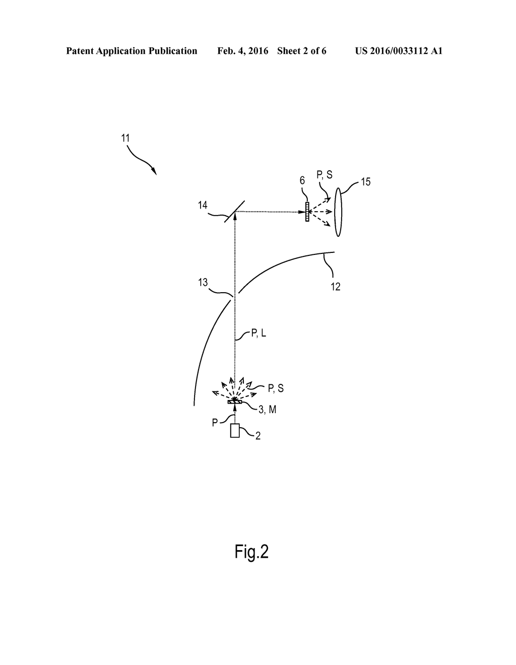 LIGHTING DEVICE WITH A PHOSPHOR BODY SPACED APART FROM A LIGHT SOURCE - diagram, schematic, and image 03