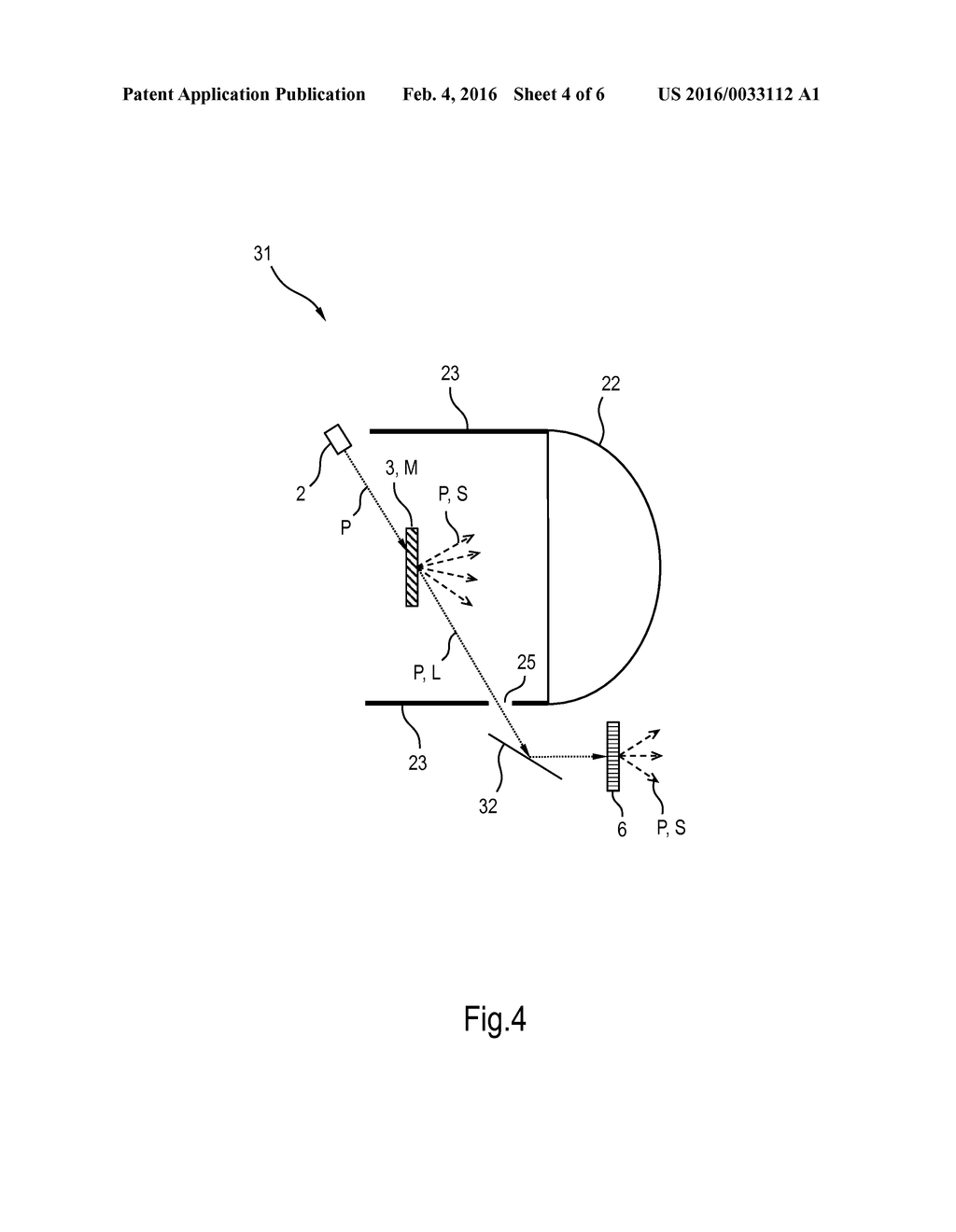 LIGHTING DEVICE WITH A PHOSPHOR BODY SPACED APART FROM A LIGHT SOURCE - diagram, schematic, and image 05