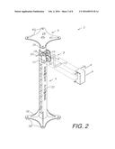 EXTENDABLE TOWER MOUNT SYSTEM AND METHOD OF USE diagram and image