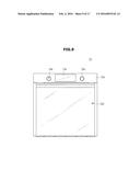 OVEN, DOOR ASSEMBLY APPLIED TO THE SAME, AND METHOD FOR CONTROLLING THE     OVEN diagram and image