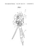 ANGLE DETECTION DEVICE AND SURVEY INSTRUMENT INCLUDING THE SAME diagram and image