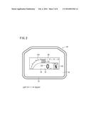 VEHICLE METER INDICATOR DEVICE diagram and image