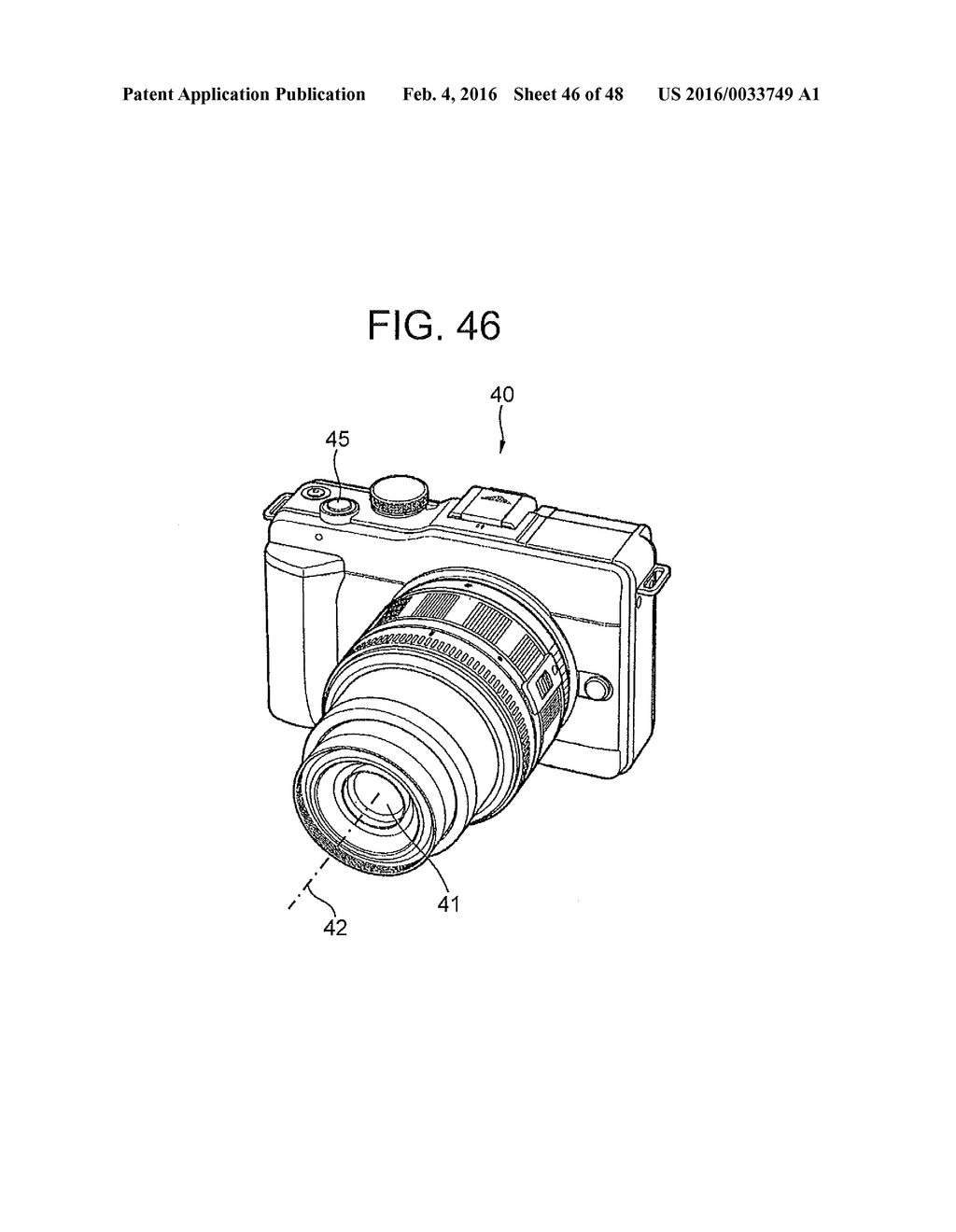 Zoom Lens and Image Pickup Apparatus Using the Same - diagram, schematic, and image 47